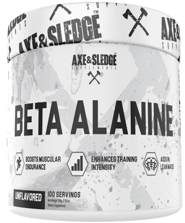 Axe & Sledge Beta-Alanine 100 Servings|Lowcostvitamin.com
