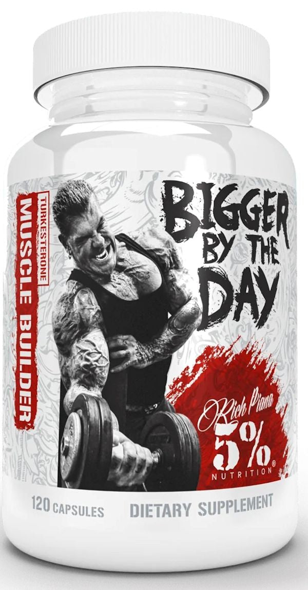 5% Nutrition Bigger By The Day Muscle Builder With Turkesterone