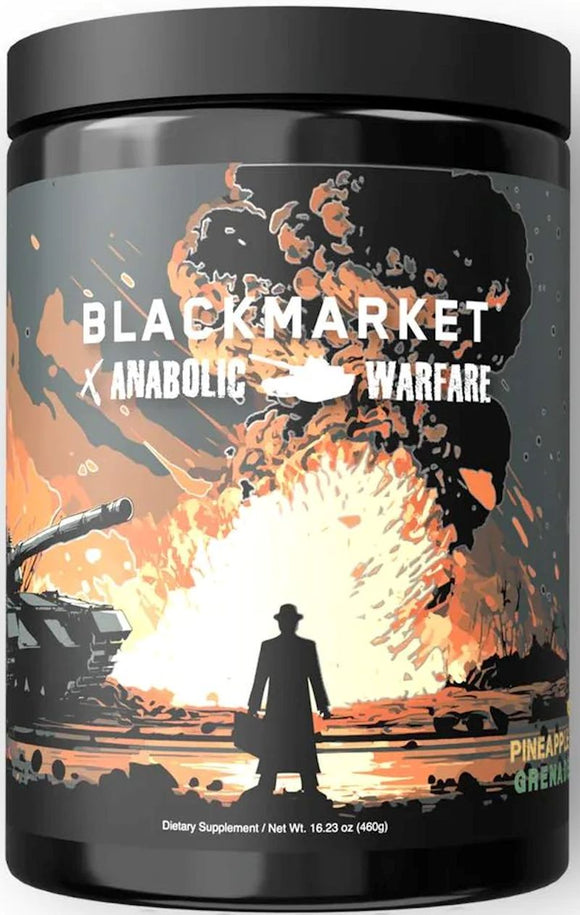 Black Market X Anabolic Warfare Pre Workout|Lowcostvitamin.com|Pre-Workout