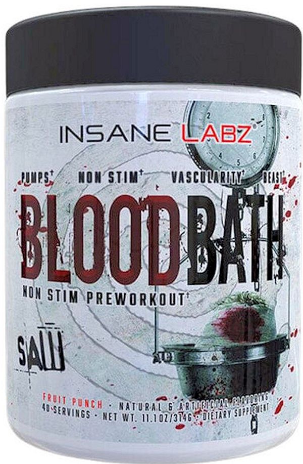 Insane Labz Bloodbath SAW Non Stim|Lowcostvitamin.com