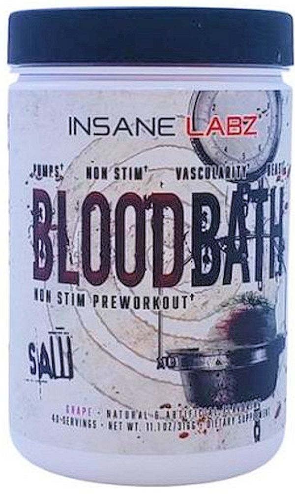 Insane Labz Bloodbath SAW Non Stim|Lowcostvitamin.com