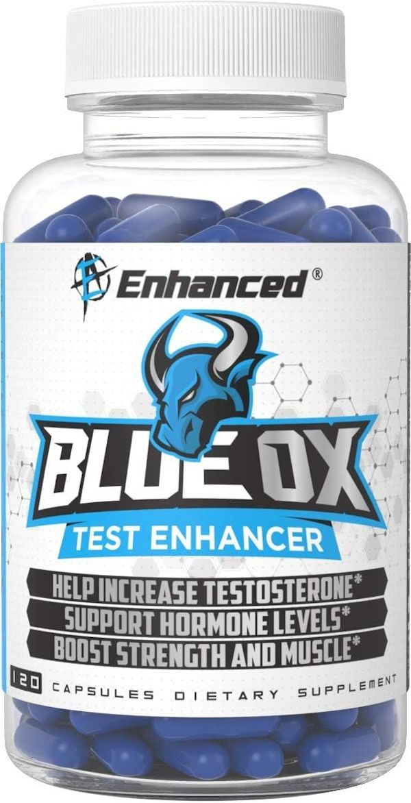 Enhanced Labs Blue Ox Test Booster 150 Caps|Lowcostvitamin.com