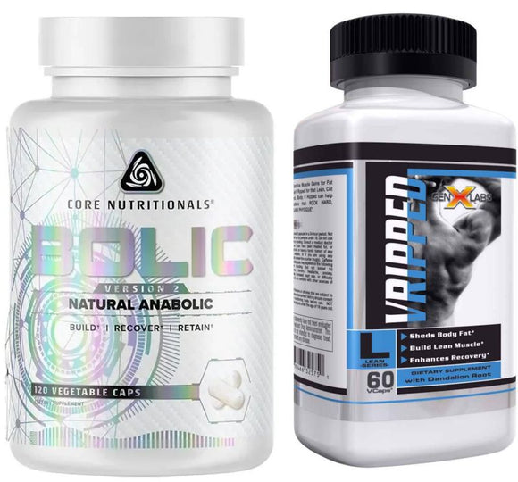 Core Nutritionals BOLIC Original w/ Free V-Ripped 120 Veg-Caps