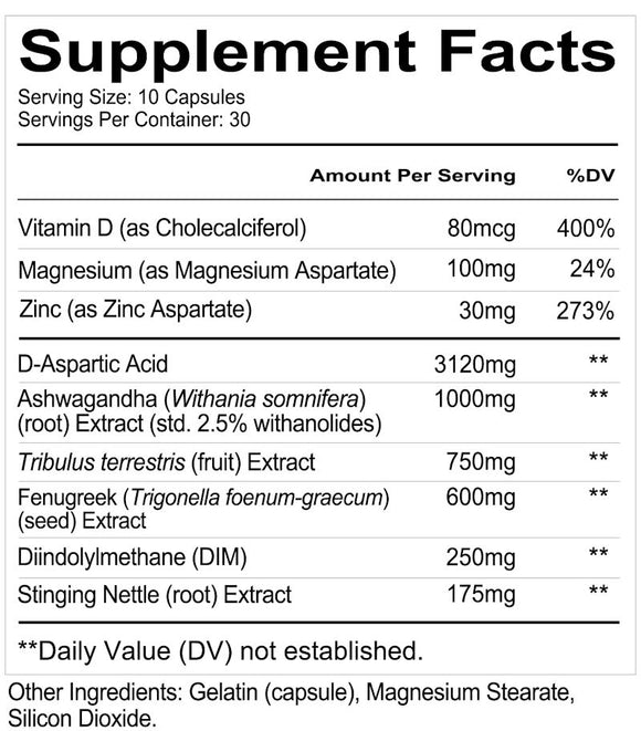Redcon1 Boom Stick Testosterone Support 300 Capsules|Lowcostvitamin.com|Test Booster