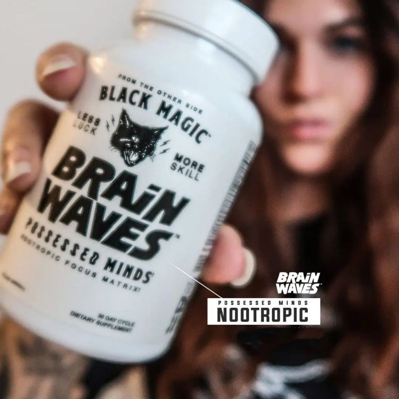 Black Magic Brain Waves Focus and Energy 120 Capsules|Lowcostvitamin.com|Focus
