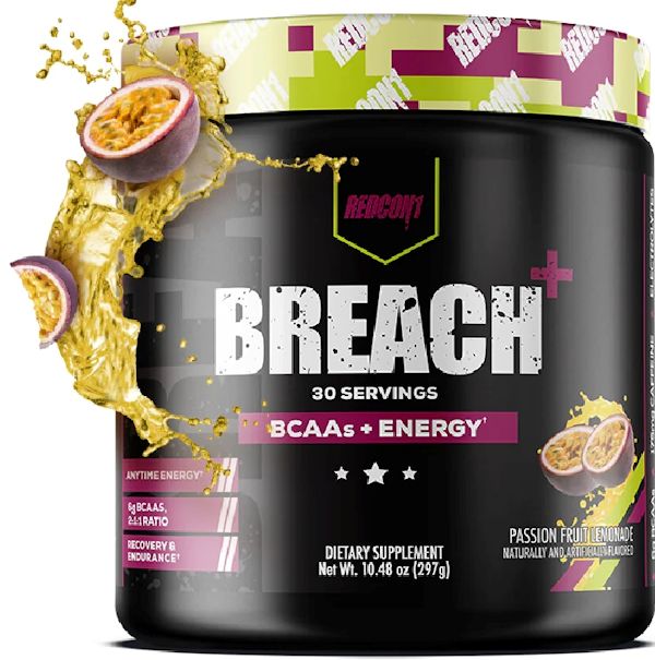 RedCon1 Breach BCAA w/ Energy 30 servings fruit