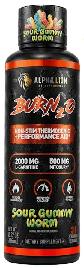 Alpha Lion Burn20 Liquid Fat Burner 31 Servings|Lowcostvitamin.com|Fat Burner
