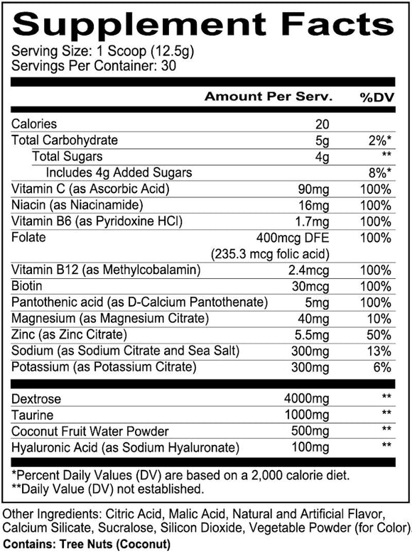 Redcon1 Canteen Pre-Workout Electrolytes- Hydration 30 Servings|Lowcostvitamin.com|Pre-Workout