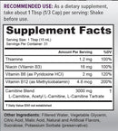 Cutler Nutrition Liquid Carnitine 3000, 3 Forms of Carnitine|Lowcostvitamin.com|Fat Burner