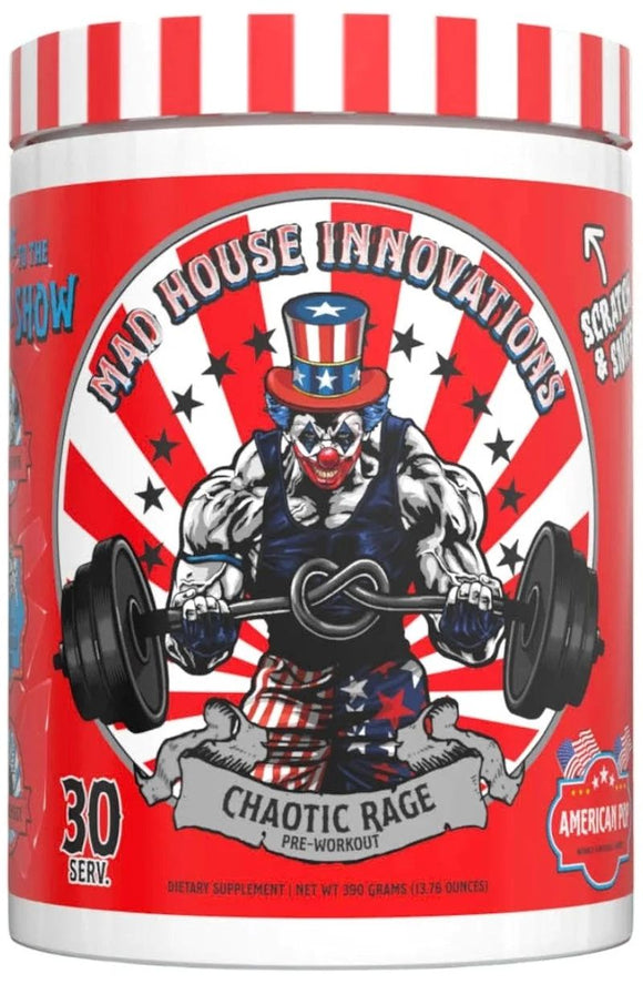 Mad House Innovation Chaotic Rage Pre Workout|Lowcostvitamin.com|Pre-Workout