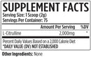 VMI Sports Citrulline Unflavored 75 Servings|Lowcostvitamin.com|Muscle Pumps