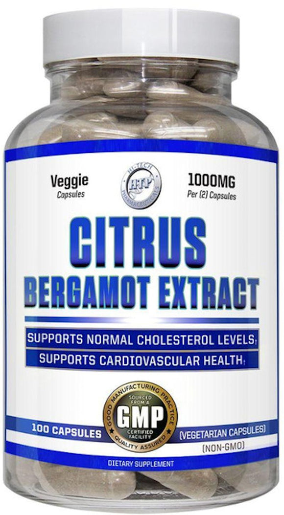 Hi-Tech Pharmaceuticals Citrus Bergamot 100 Capsules|Lowcostvitamin.com|Health