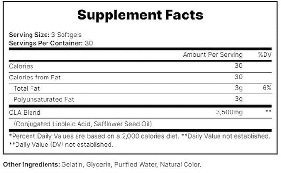 ProSupps CLA 3000 90 caps|Lowcostvitamin.com|CLA