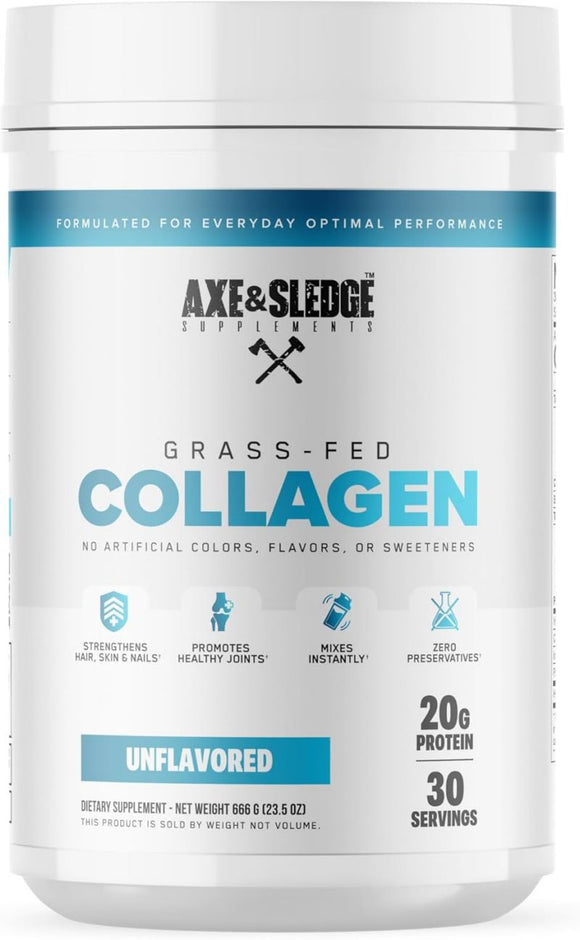 Axe and Sledge Collagen Hydrolyzed Bovine Collagen|Lowcostvitamin.com|Collagen