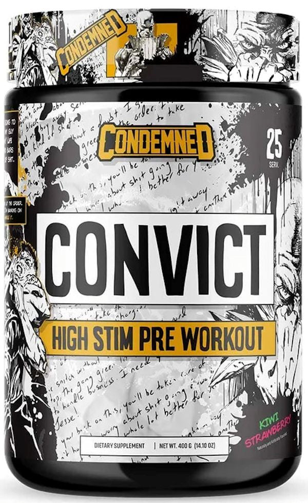 Condemned Labz Convict Pre Workout 25 Servings 5
