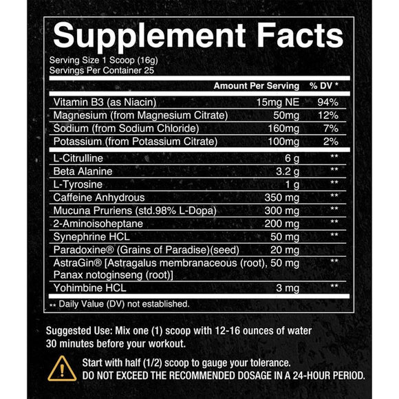 Condemned Labz Convict Pre-Workout|Lowcostvitamin.com|Pre-Workout