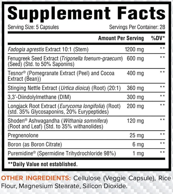 Core Nutritionals Vital-T 140 Caps|Lowcostvitamin.com|Test Booster
