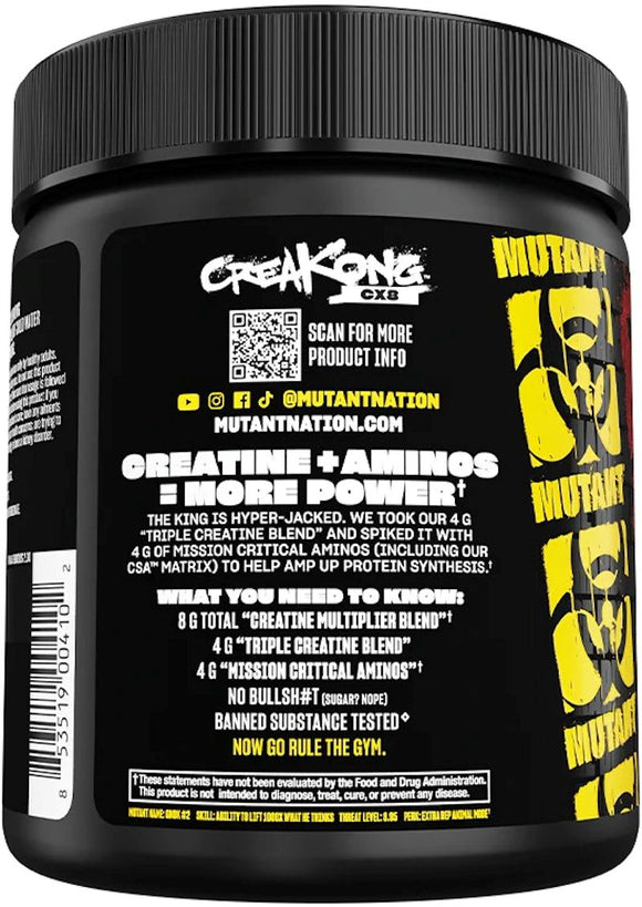 Mutant Creakong CX8 Pre-Workout