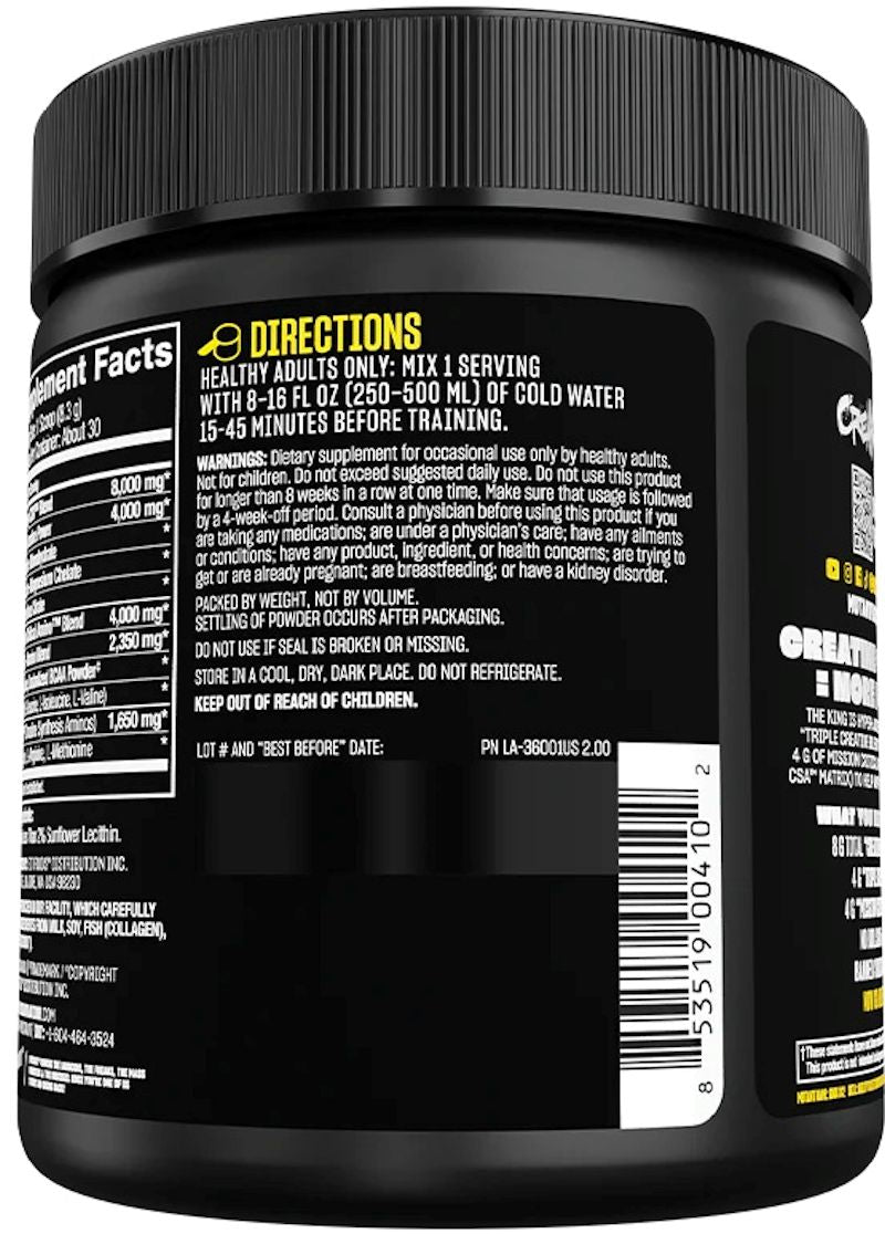 Mutant Creakong CX8 Pre-Workout