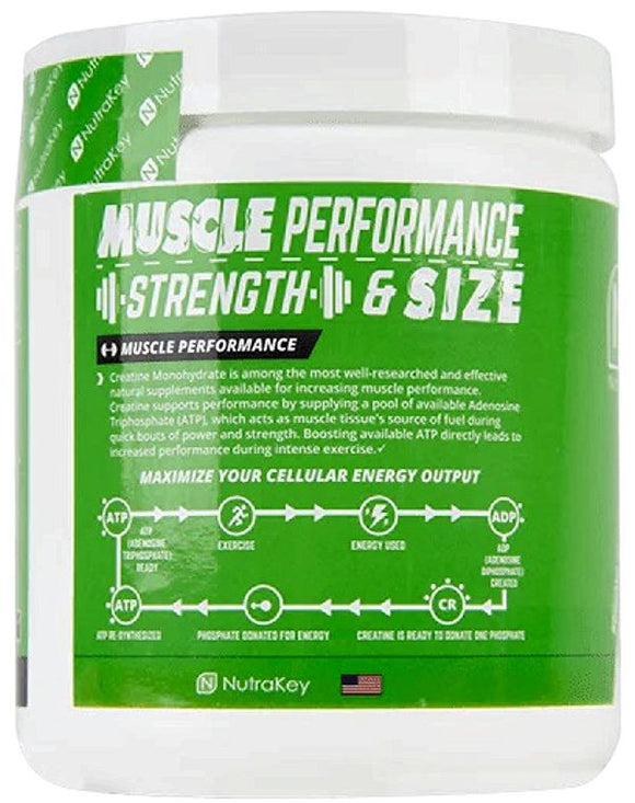 NutraKey Creatine Monohydrate 300 gms|Lowcostvitamin.com|Creatine