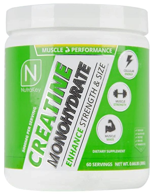 NutraKey Creatine Monohydrate|Lowcostvitamin.com