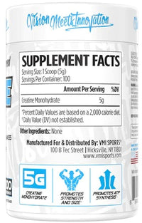 VMI Sports Creatine Monohydrate 300gms