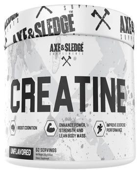 Axe & Sledge Creatine 50 Servings|Lowcostvitamin.com|Creatine