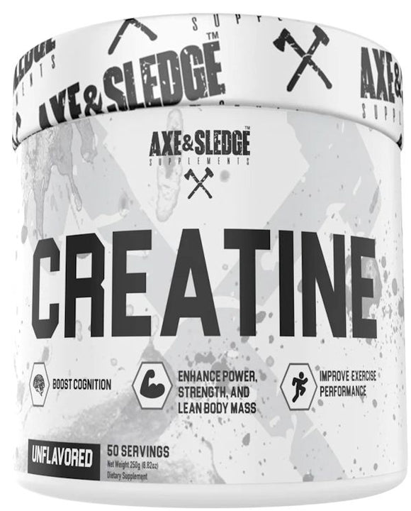 Axe & Sledge Creatine 50 Servings|Lowcostvitamin.com|Creatine
