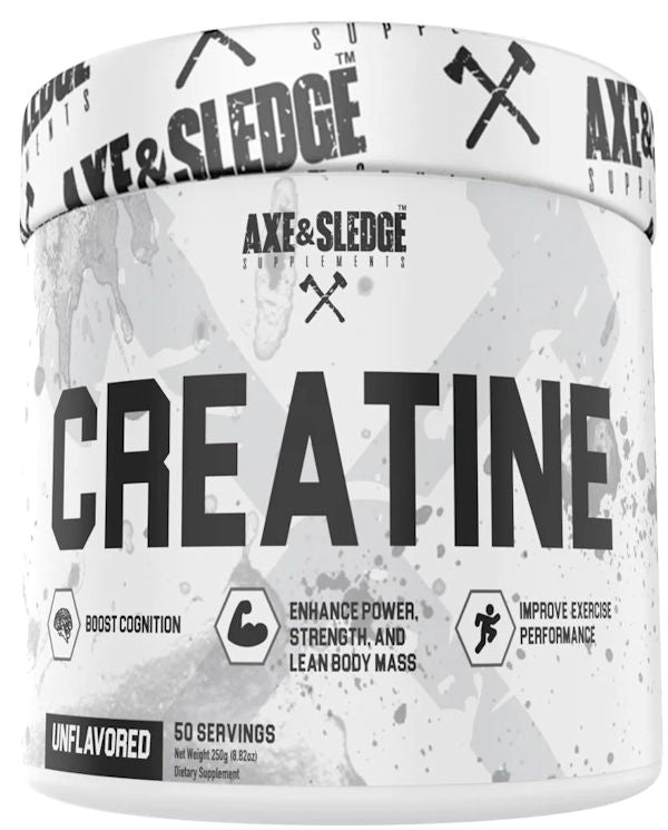 Axe & Sledge Creatine 50 Servings|Lowcostvitamin.com