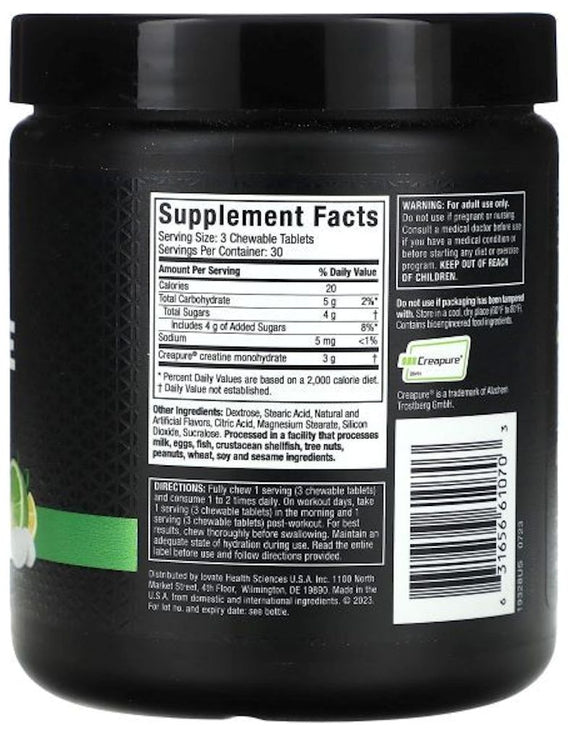 MuscleTech Creatine Chews 90 Chewable Tablets|Lowcostvitamin.com|Muscle Pumps