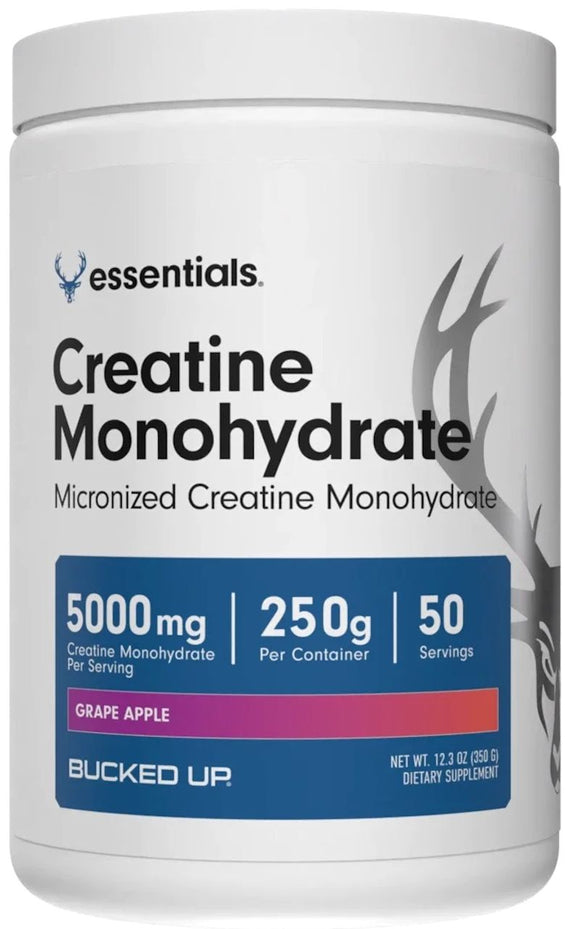 Bucked Up Essentials Creatine 50 Servings