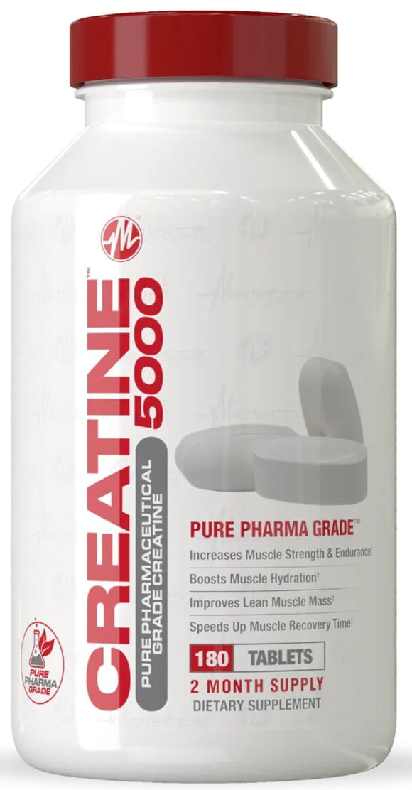 Metabolic Nutrition Creatine 5000 180 Tablets|Lowcostvitamin.com|Creatine