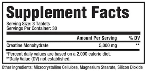 Metabolic Nutrition Creatine 5000 90 Tablets|Lowcostvitamin.com|Creatine