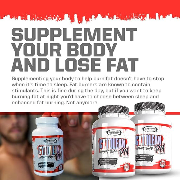 Gaspari Nutrition Cytolean Night Time PM|Lowcostvitamin.com|Sleep Aid