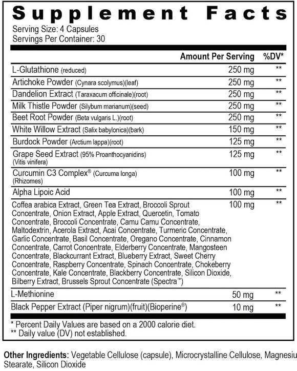 Axe & Sledge Daily Cleanse Detox Agent 120 Capsules|Lowcostvitamin.com|Diuretics