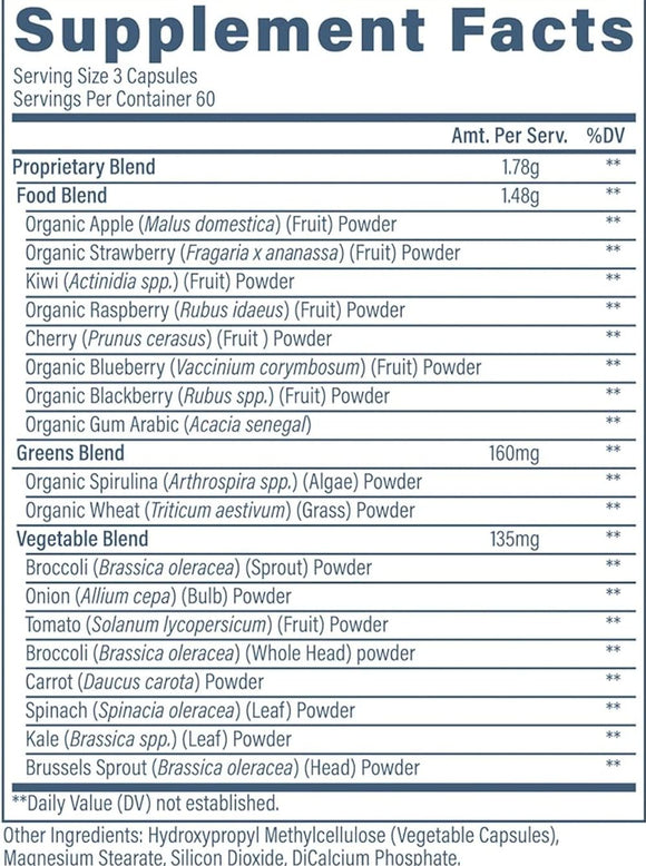 Revive Daily Greens with Antioxidant Blend 180 Capsules