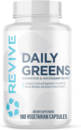 Revive Daily Greens with Antioxidant Blend 180 Capsules