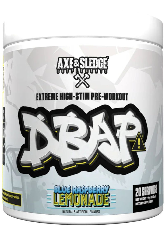 Axe & Sledge DBAP High Stim Preworkout|Lowcostvitamin.com|Pre-Workout
