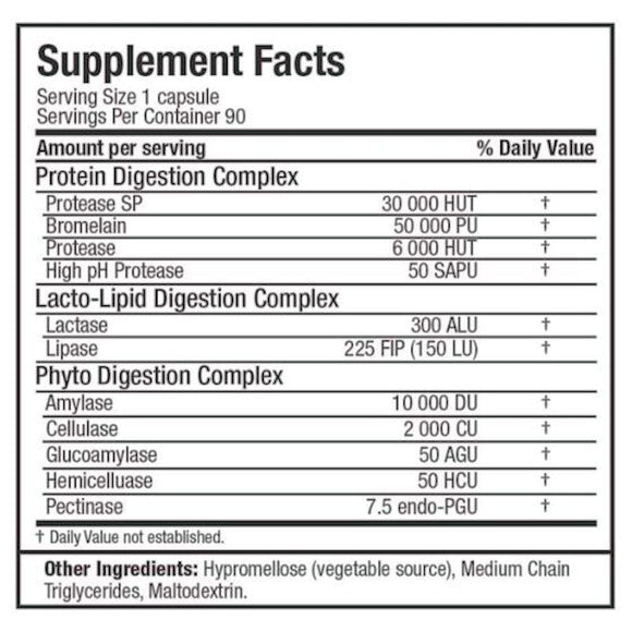 ALLMAX Digestive Enzymes 90 Capsules