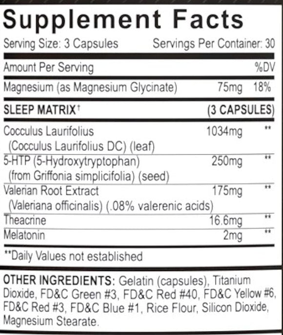 Black Magic Dusk to Dawn Sleep Formula 90 Capsules|Lowcostvitamin.com|Sleep Aid