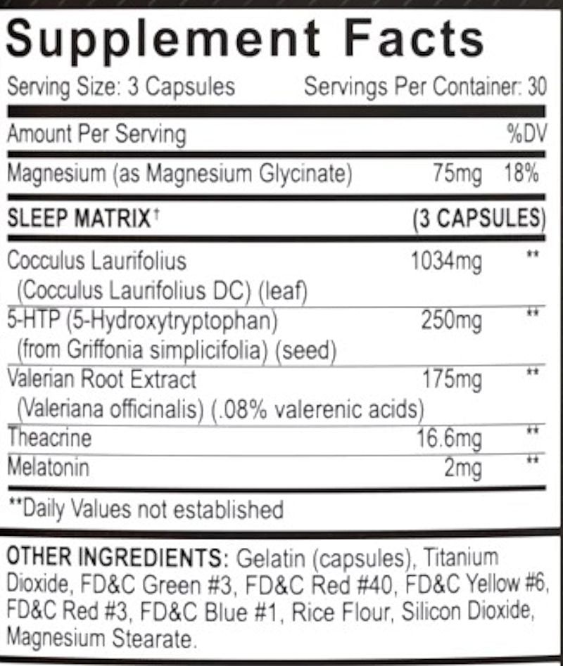 Black Magic Dusk to Dawn | Sleep Formula 90 Capsules|Lowcostvitamin.com