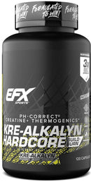 EFX Sports Kre-Alkalyn Hardcore 120 caps.|Lowcostvitamin.com|Creatine