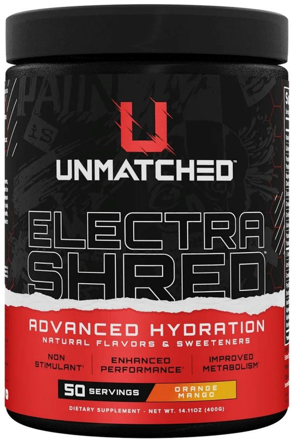 Unmatched Supps ElectraShred 50 Servings|Lowcostvitamin.com|pre workout