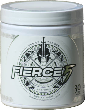 Gym God Fierce 5 Men's Multivitamin|Lowcostvitamin.com|Multi Vitamin