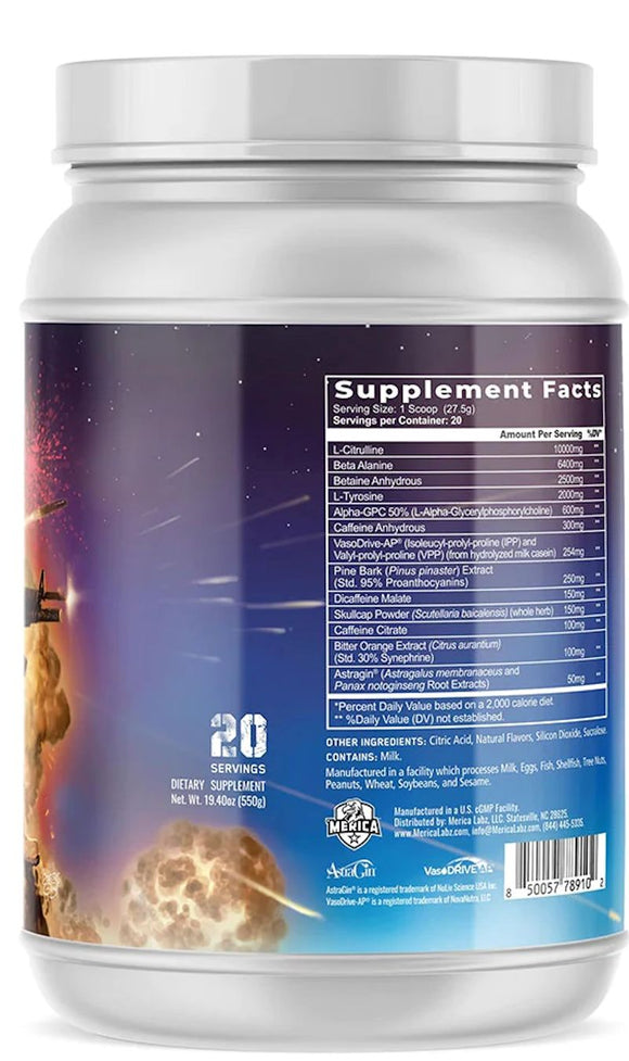 Merica Labz First Blood High Stim Pre-Workout|Lowcostvitamin.com|Pre-Workout