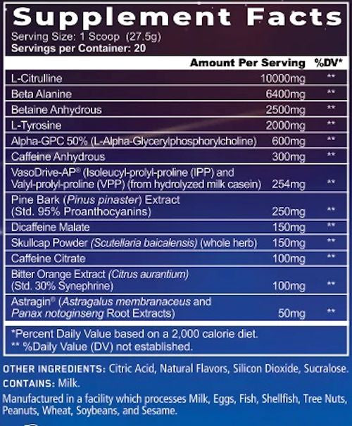 Merica Labz First Blood High Stim Pre-Workout|Lowcostvitamin.com|Pre-Workout