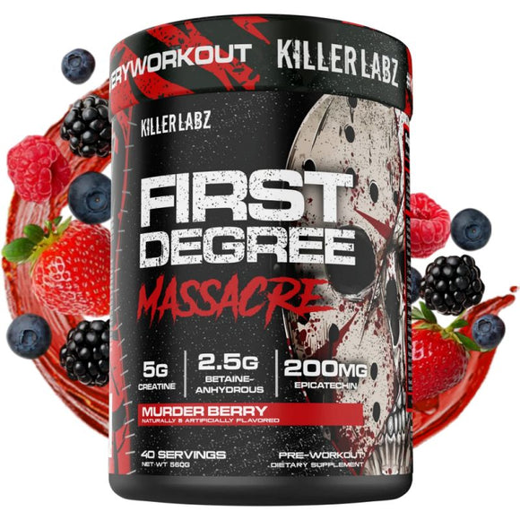 Killer Labz First Degree Massacre Pre-Workout|Lowcostvitamin.com|Pre-Workout