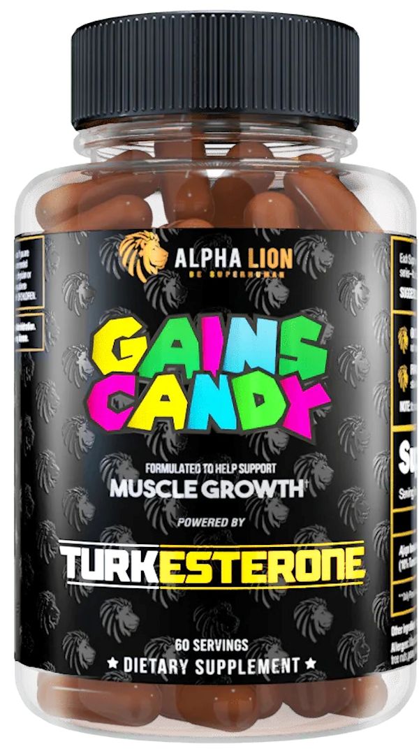 Alpha Lion Gains Candy Turkesterone Muscle Growth