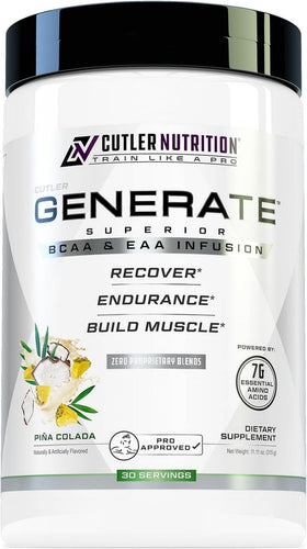 Cutler Nutrition Generate, EAAs, BCAAs, Full Aminos|Lowcostvitamin.com|BCAAs