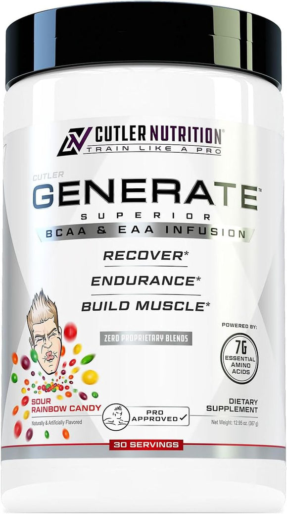 Cutler Nutrition Generate, EAAs, BCAAs, Full Aminos|Lowcostvitamin.com|BCAAs